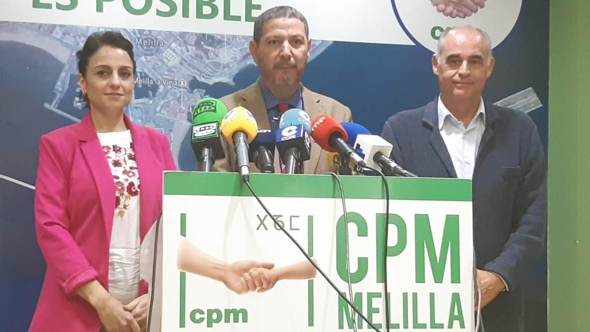 Dunia Almansouri, Mustafa Aberchán, Emilio Guerra, candidatos 10N CpM