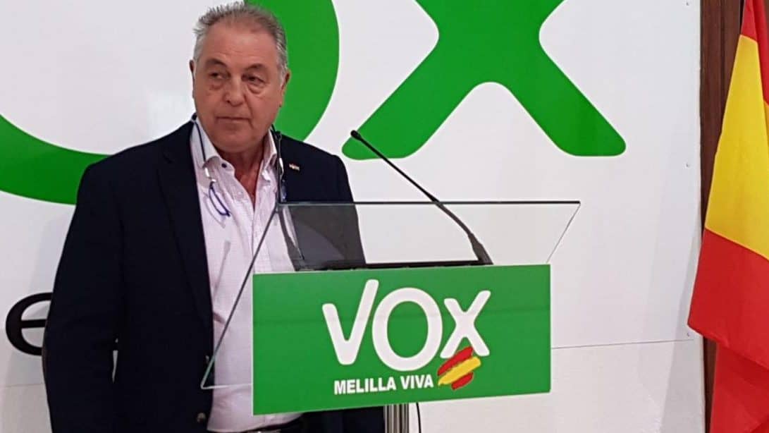 Jesús Delgado Aboy, candidato VOX Congreso por Melilla